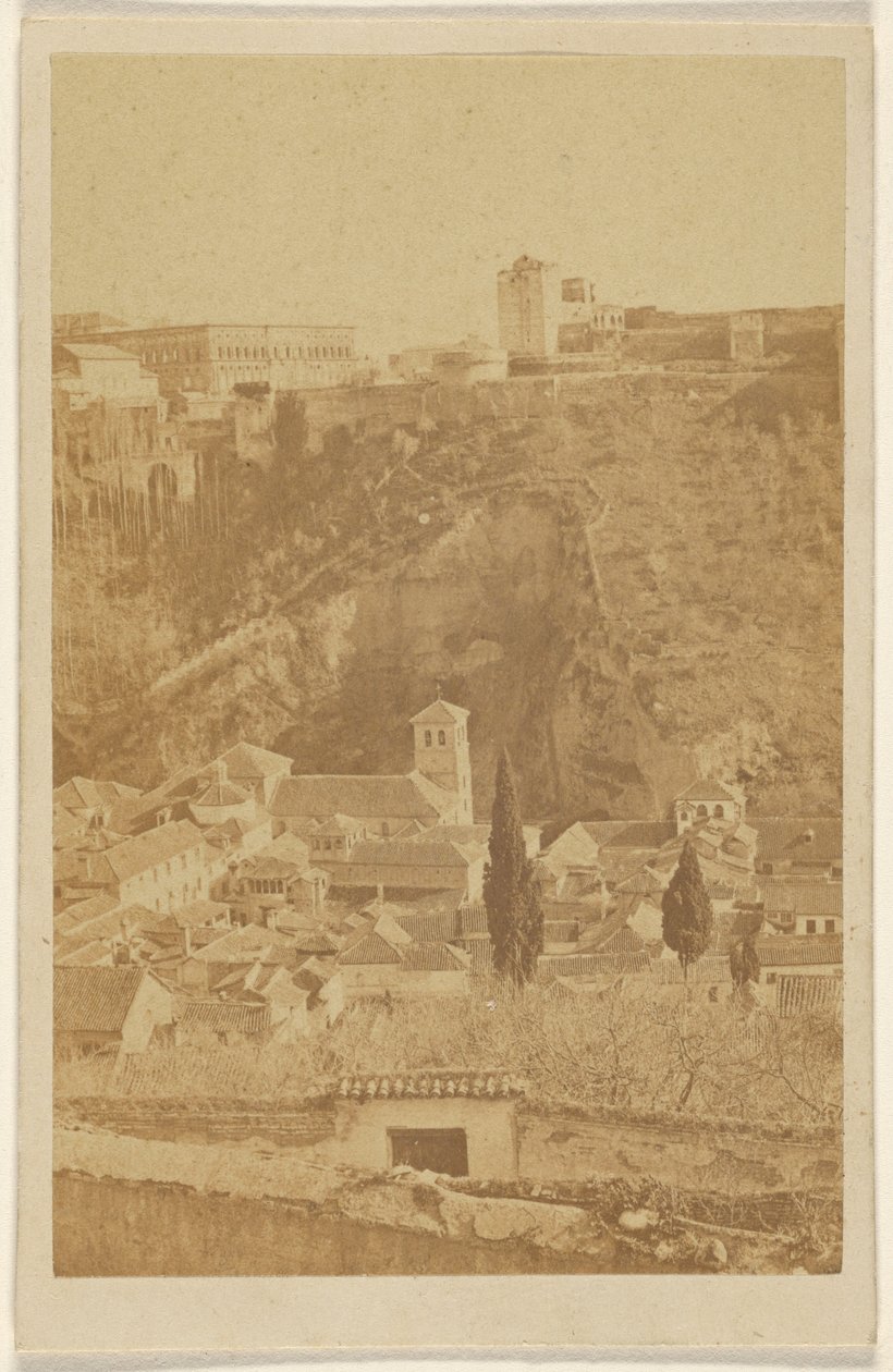 View of the Alhambra, Spain by Unknown artist