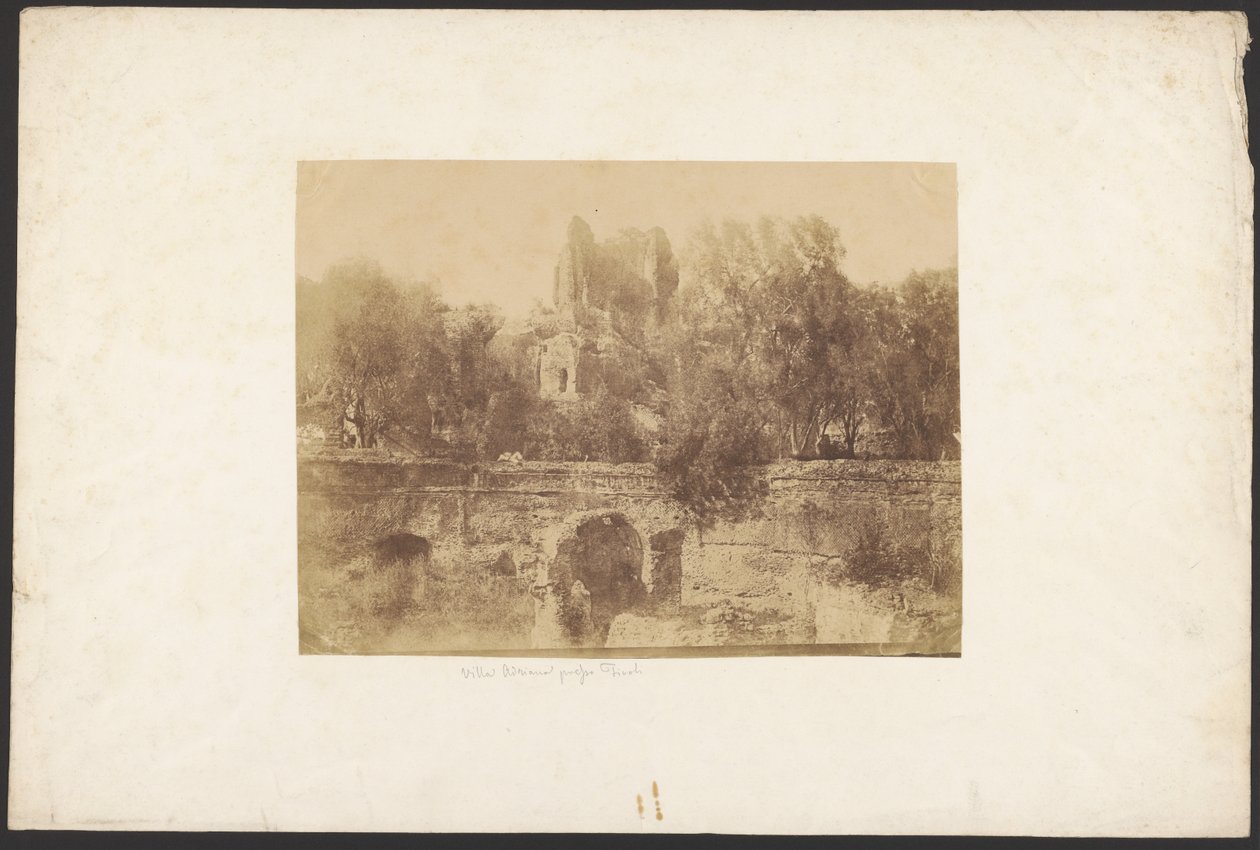 Villa Adriana near Tivoli by Unknown artist