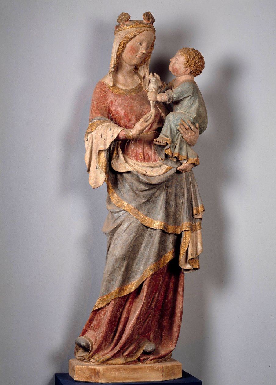 Virgin and Child Holding a Dove by Unknown artist