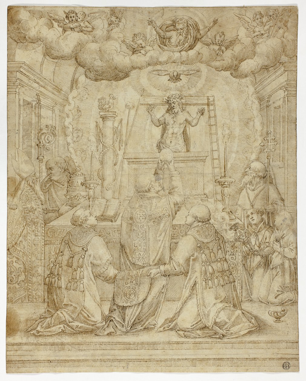 Vision of Saint Gregory by Unknown artist