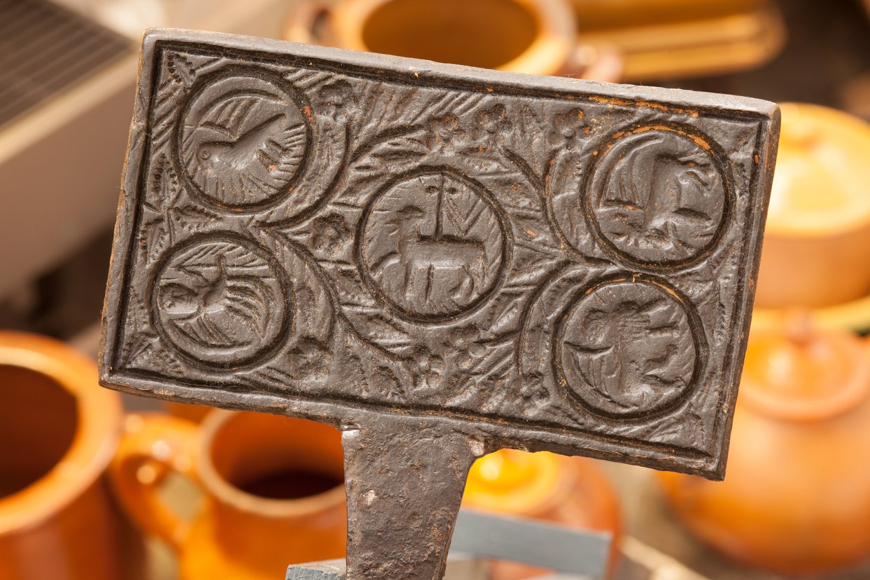 Waffle Iron, Last Quarter of 19th Century by Unknown artist