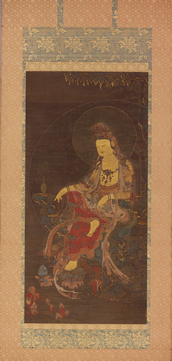 Water-Moon Avalokiteshvara (Suwol Gwaneum bosal) by Unknown artist
