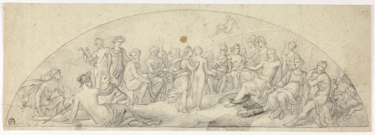 Wedding of Cupid and Psyche on Mount Olympus by Unknown artist