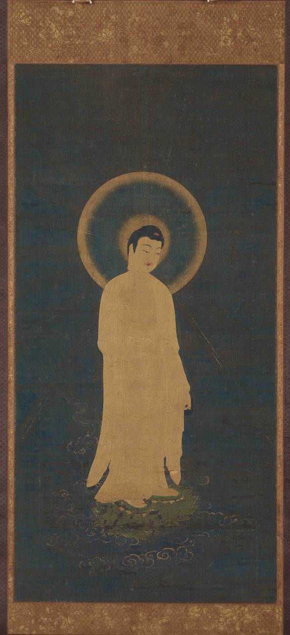 Welcoming Descent of Amida Buddha (Raigō) by Unknown artist