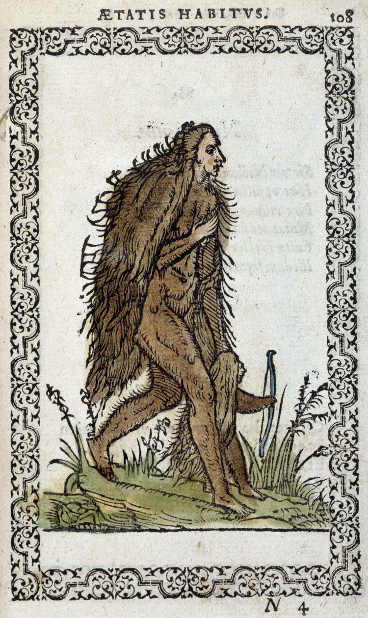 Wild Woman and Her Child - in 