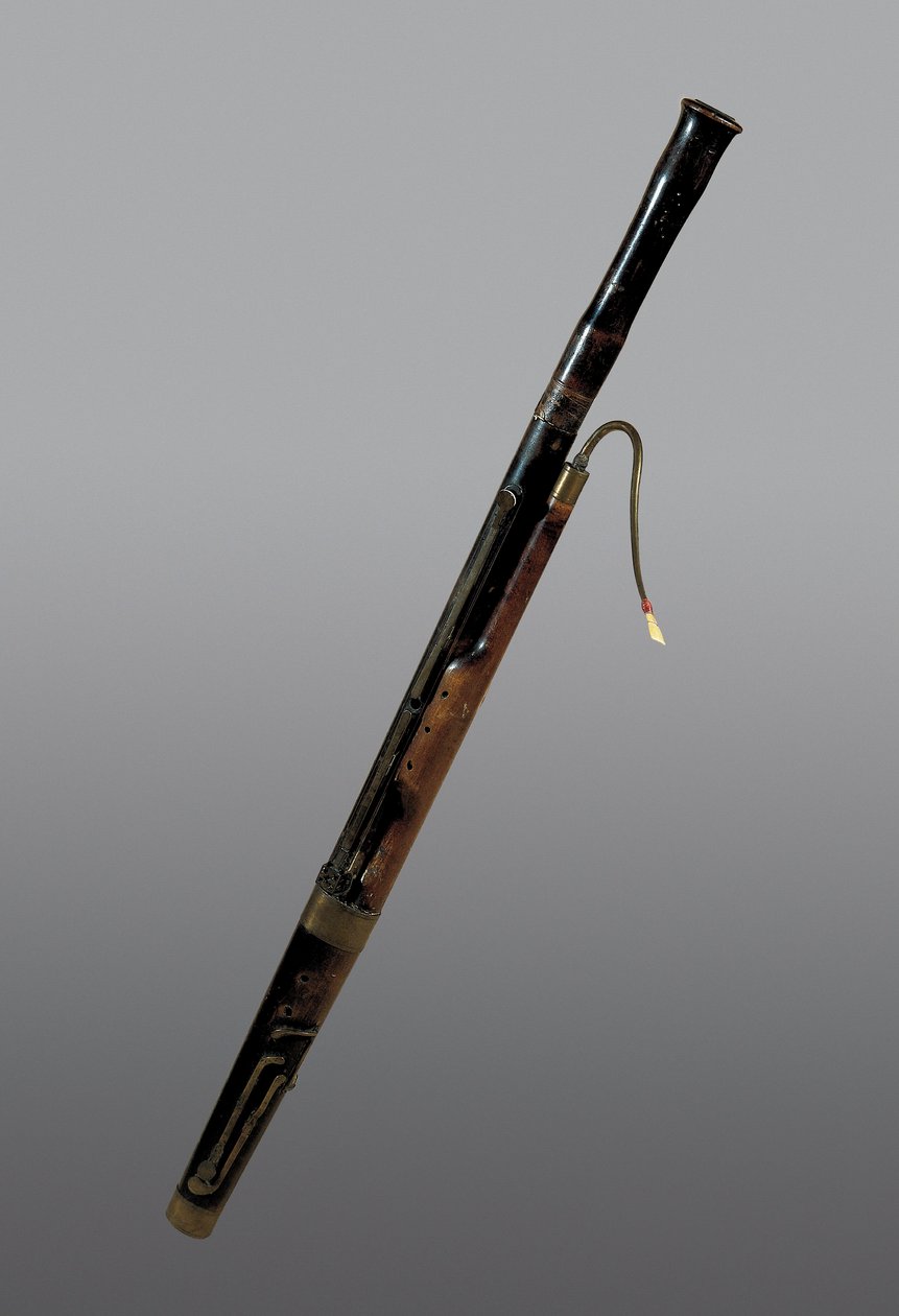 Wind instrument: 18th century bassoon by Unknown artist