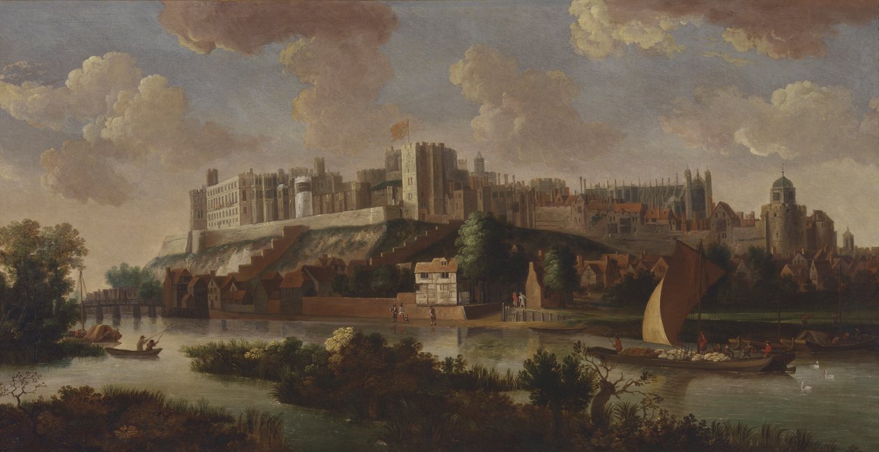 Windsor Castle Seen from the Thames by Unknown artist