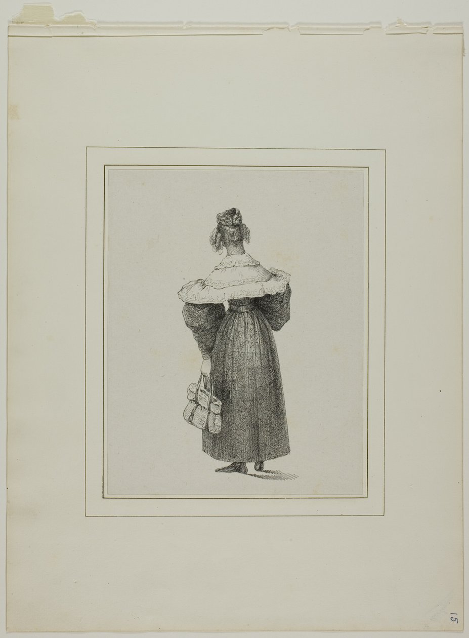 Woman Seen from the Back by Unknown artist
