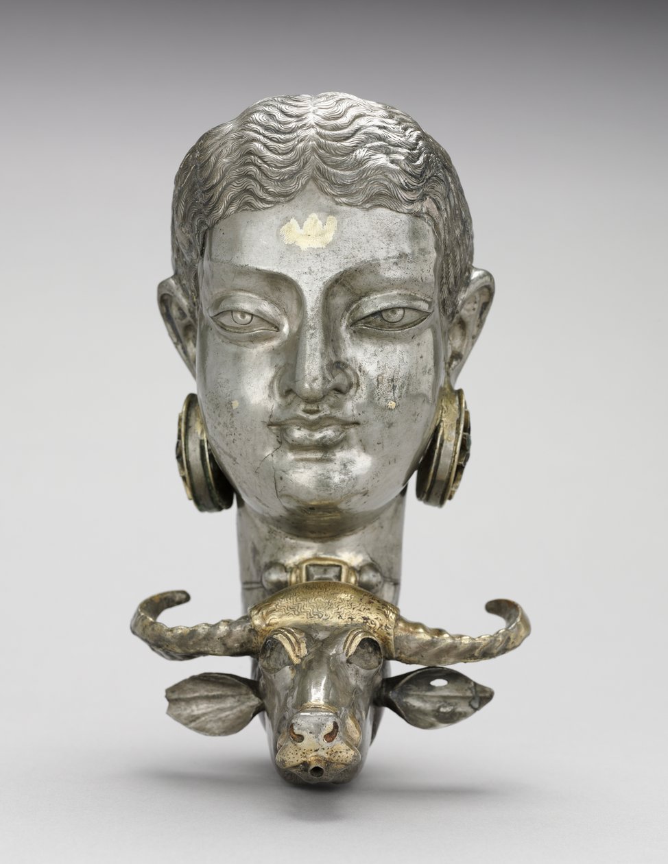 Woman and Water Buffalo Rhyton by Unknown artist