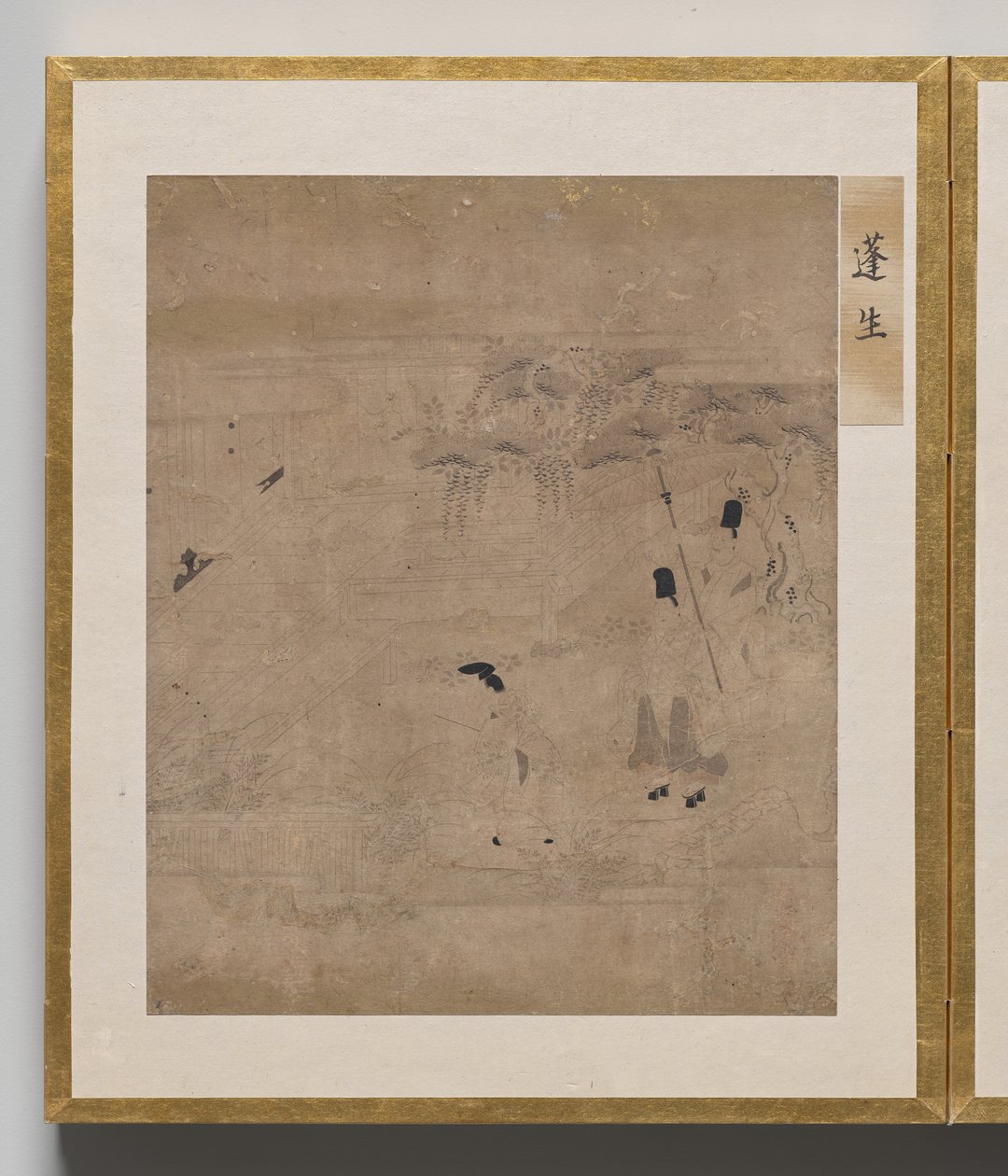 Wormwood Patch from Album of Illustrations for the Tale of Genji by Unknown artist