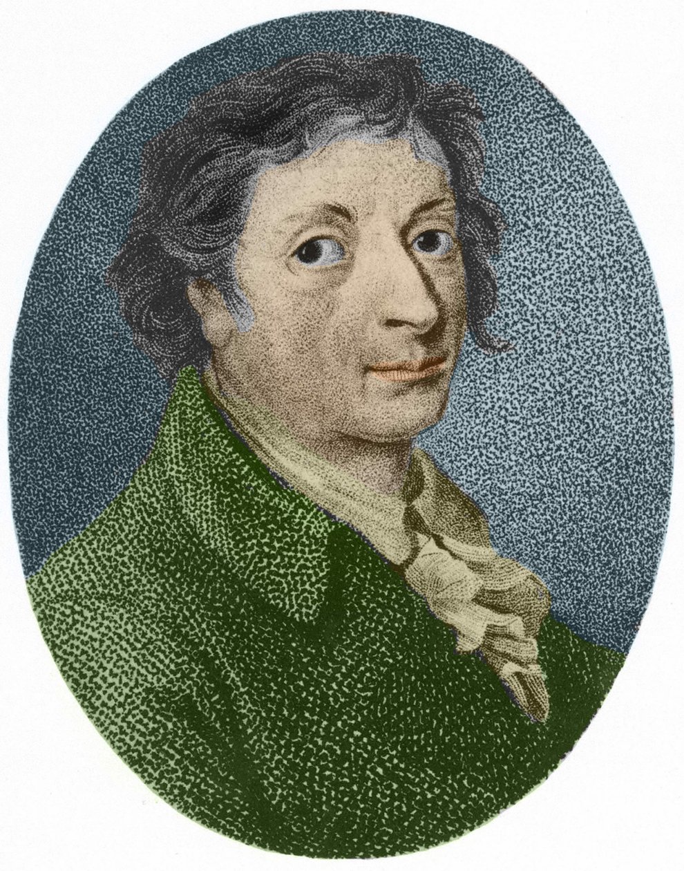 Portrait of Franz Karl Achard, German chemist of French origin (1753-1821) by Unknown artist
