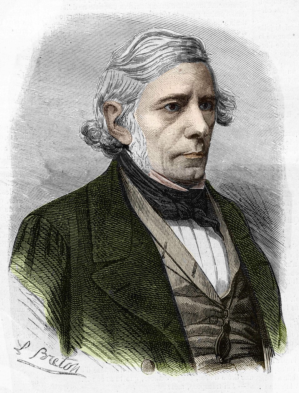 Portrait of Victor Cousin, French philosopher (1792-1867) by Unknown artist