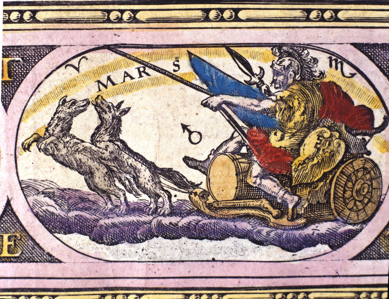 Representation of the God Mars by Unknown artist