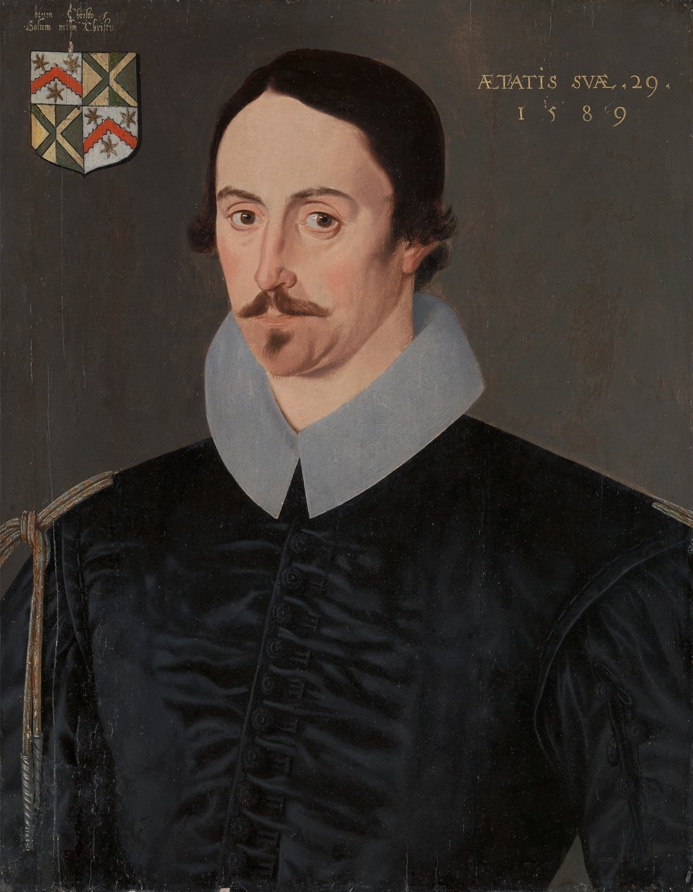 An Unknown Man, Aged 29, Possibly of the Kempe Family by Unknown artist, sixteenth century