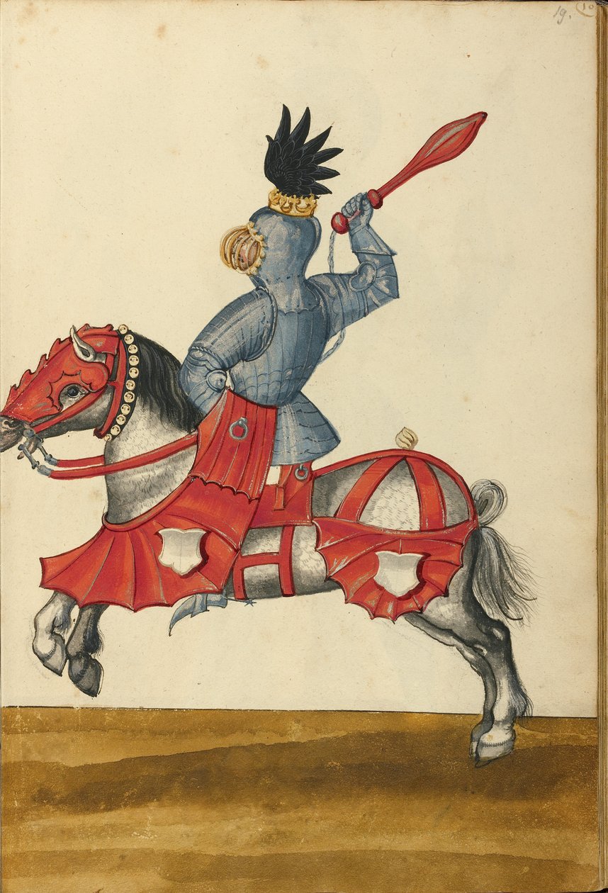 A Horseman in Armor by Unknown artist/maker