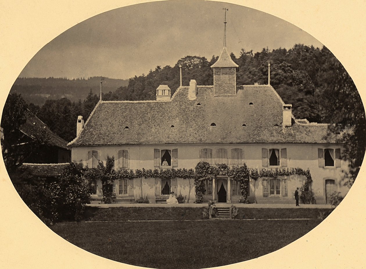 A house in Neuchatel, Switzerland by Unknown photographer
