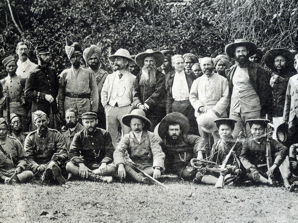 Auguste Pavie, Breton Explorer and the Franco-English Mission of the Upper Mekong in 1895 by Unknown photographer