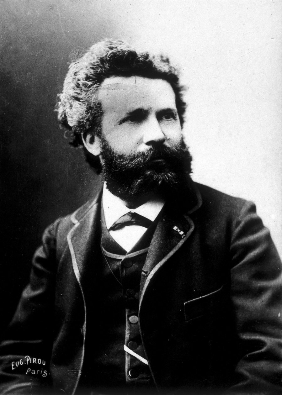 Camille Flammarion, French astronomer, circa 1890 by Unknown photographer