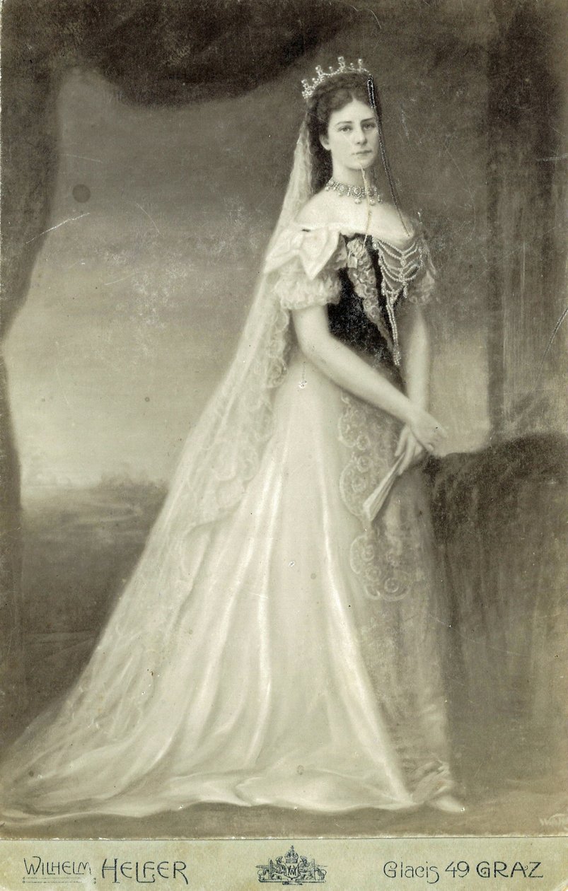Elisabeth, Empress of Austria and Queen Consort of Hungary (24 December 1837 – 10 September 1898) by Unknown photographer