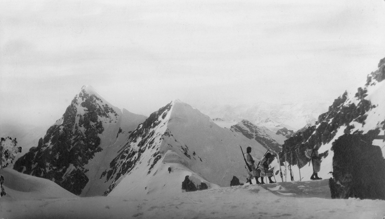 Italy, Trentino Alto Adige, Bolzano, at the Alpine refuge Hochforch by Unknown photographer