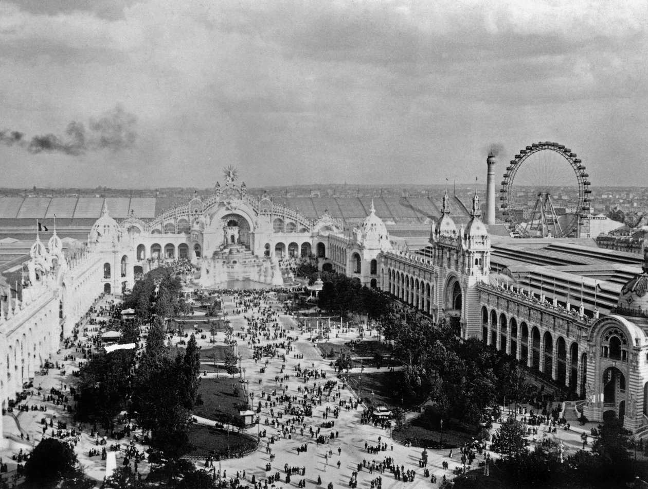 Ferris Wheel, Paris World Fair by Unknown photographer
