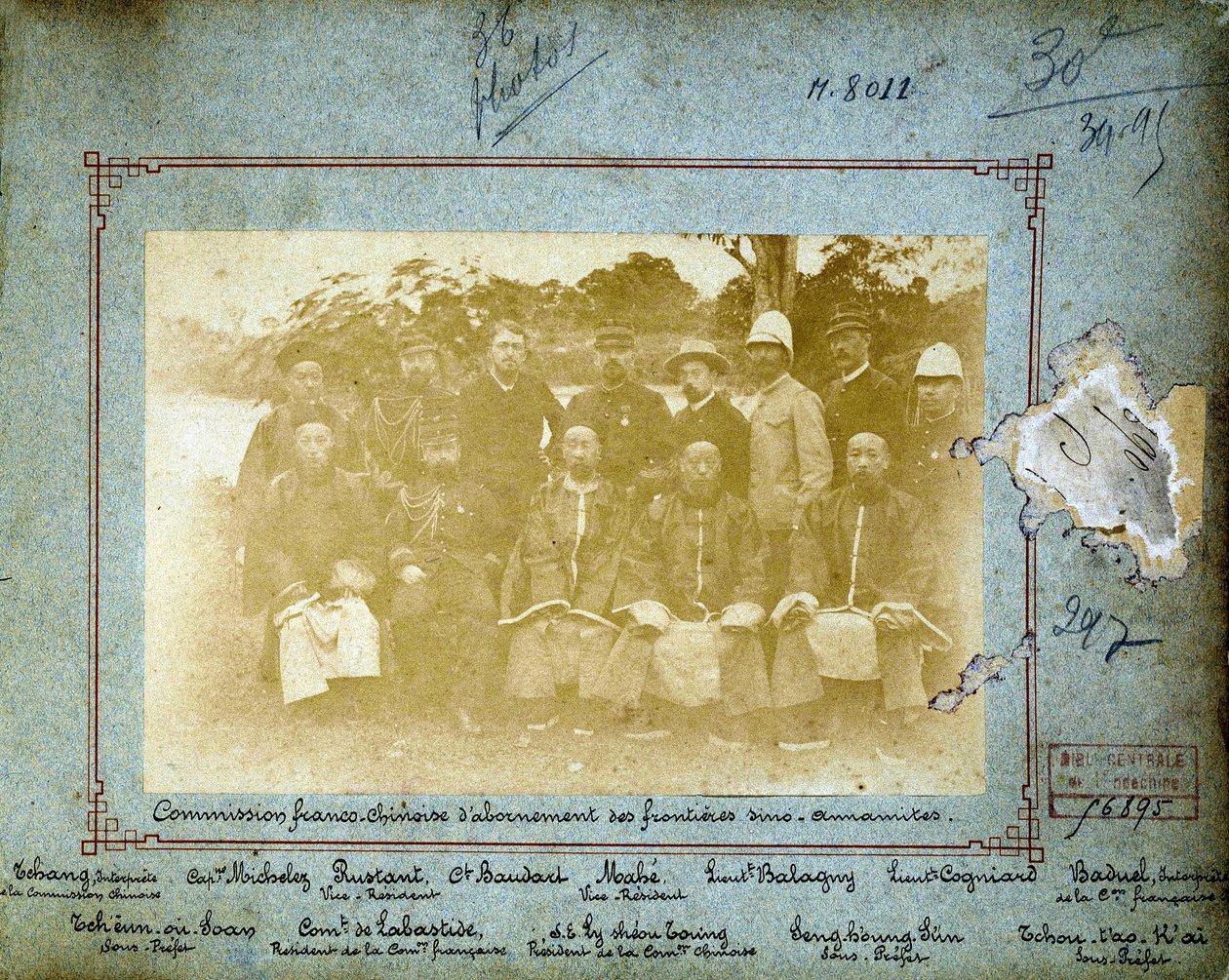 Franco-Chinese Commission (Sino-Annamite Border Definition) by Unknown photographer