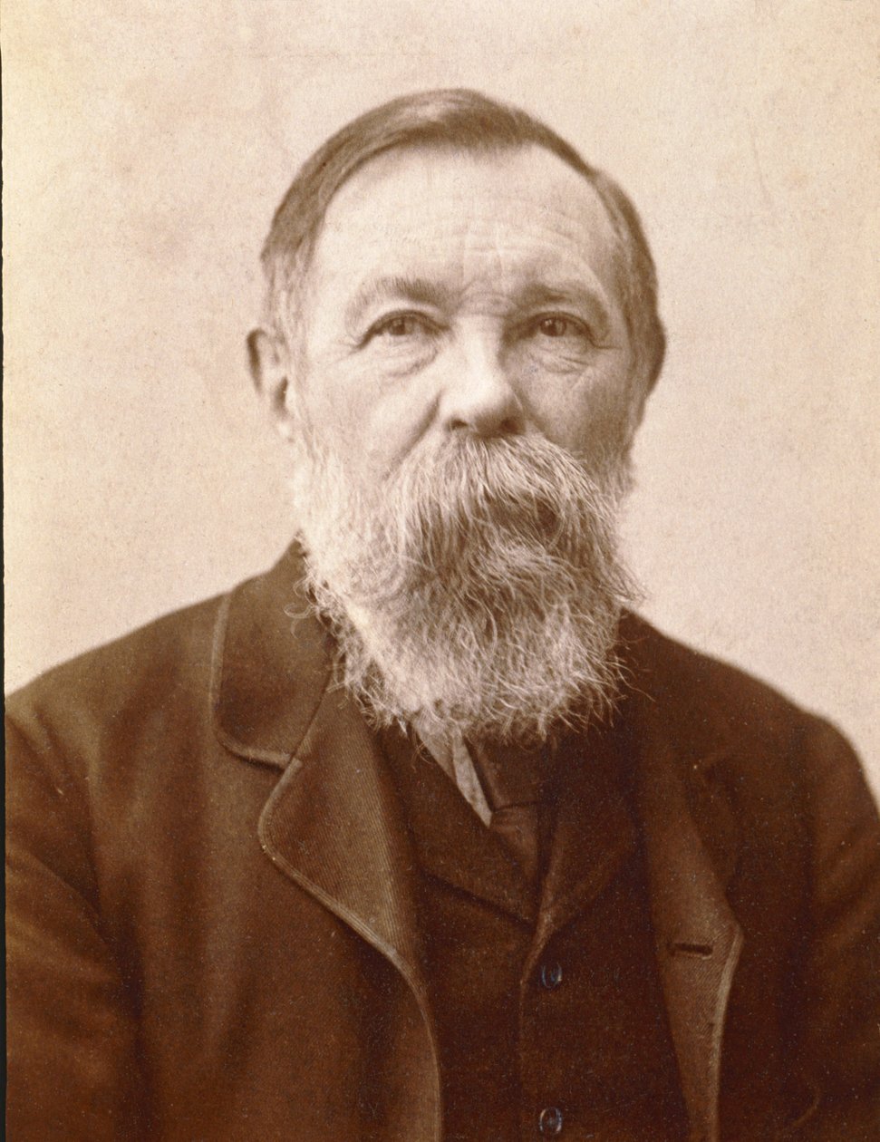 Friedrich Engels by Unknown photographer