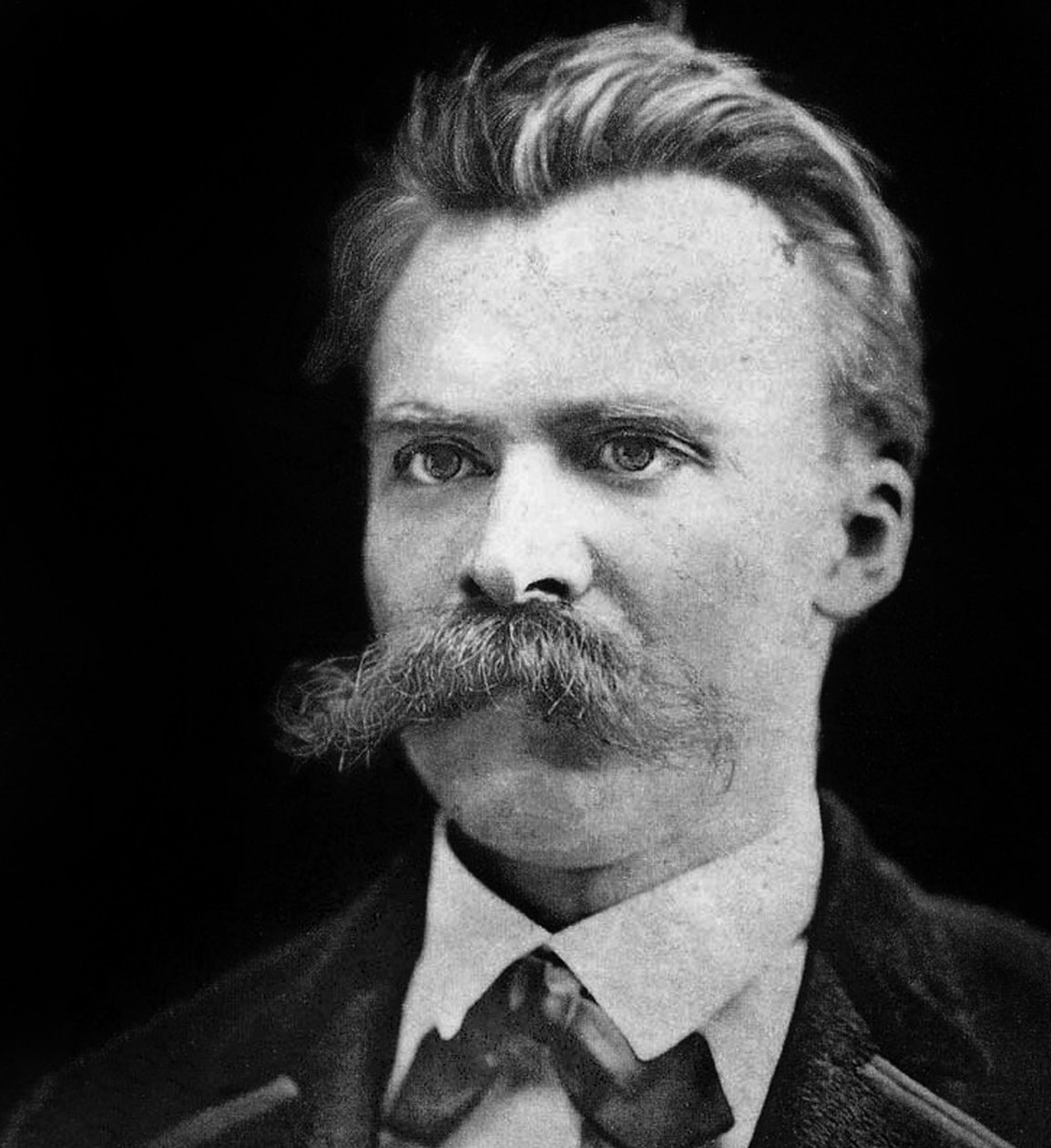 German Philosopher Friedrich Wilhelm Nietzsche (1844-1900) by Unknown photographer