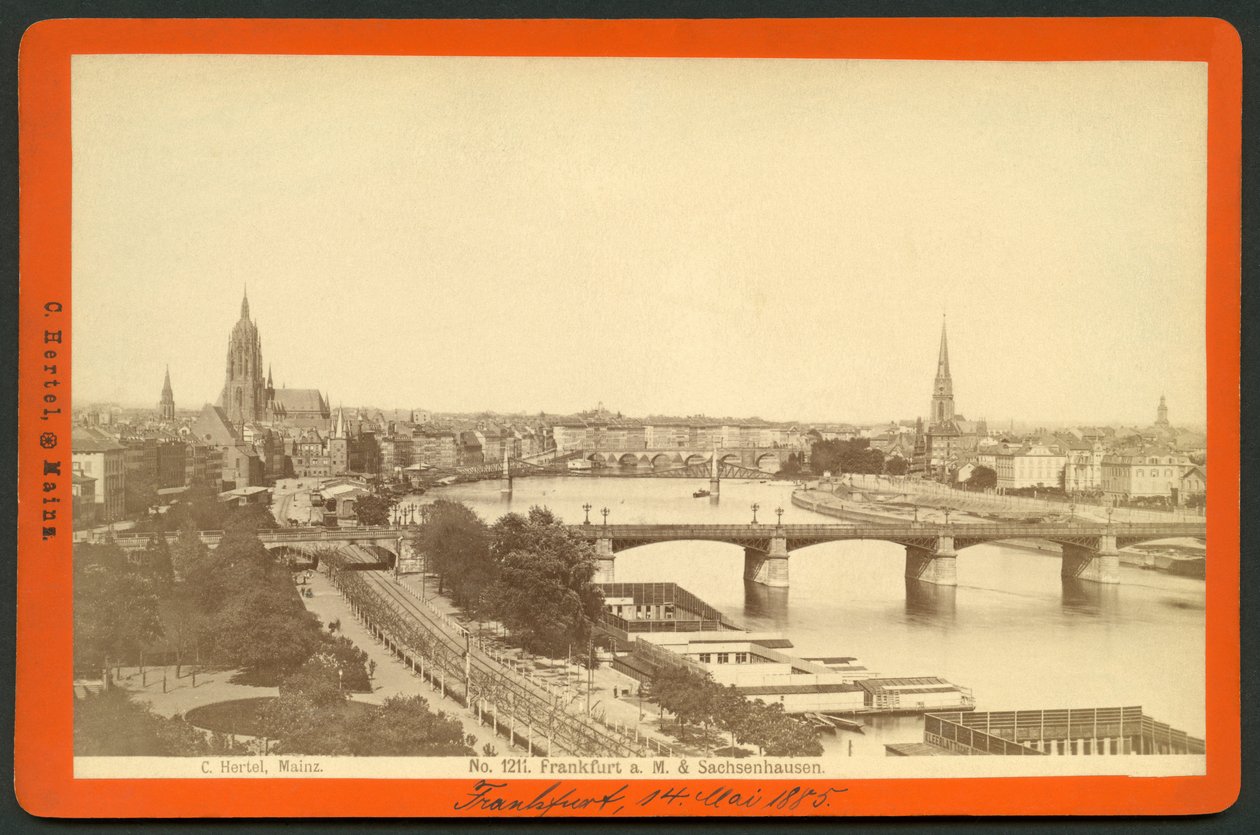 Frankfurt am Main and Sachsenhausen by Unknown photographer