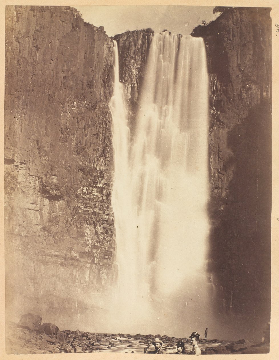 Howick Falls, Umgeni River, Natal Province, South Africa, 1882 circa by Unknown