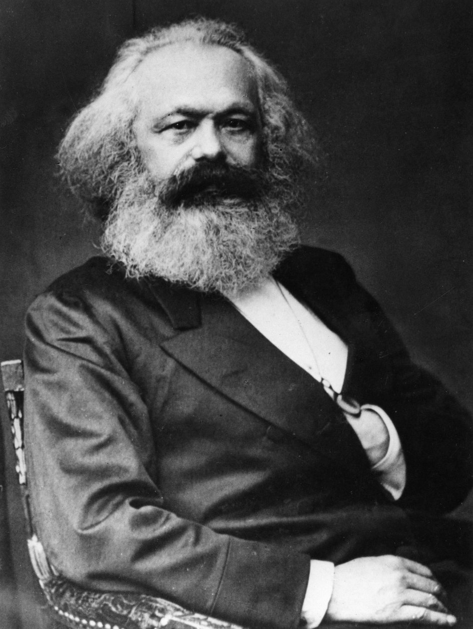 Karl Marx (1818-1893), German Socialist Theorist and Revolutionary by Unknown photographer