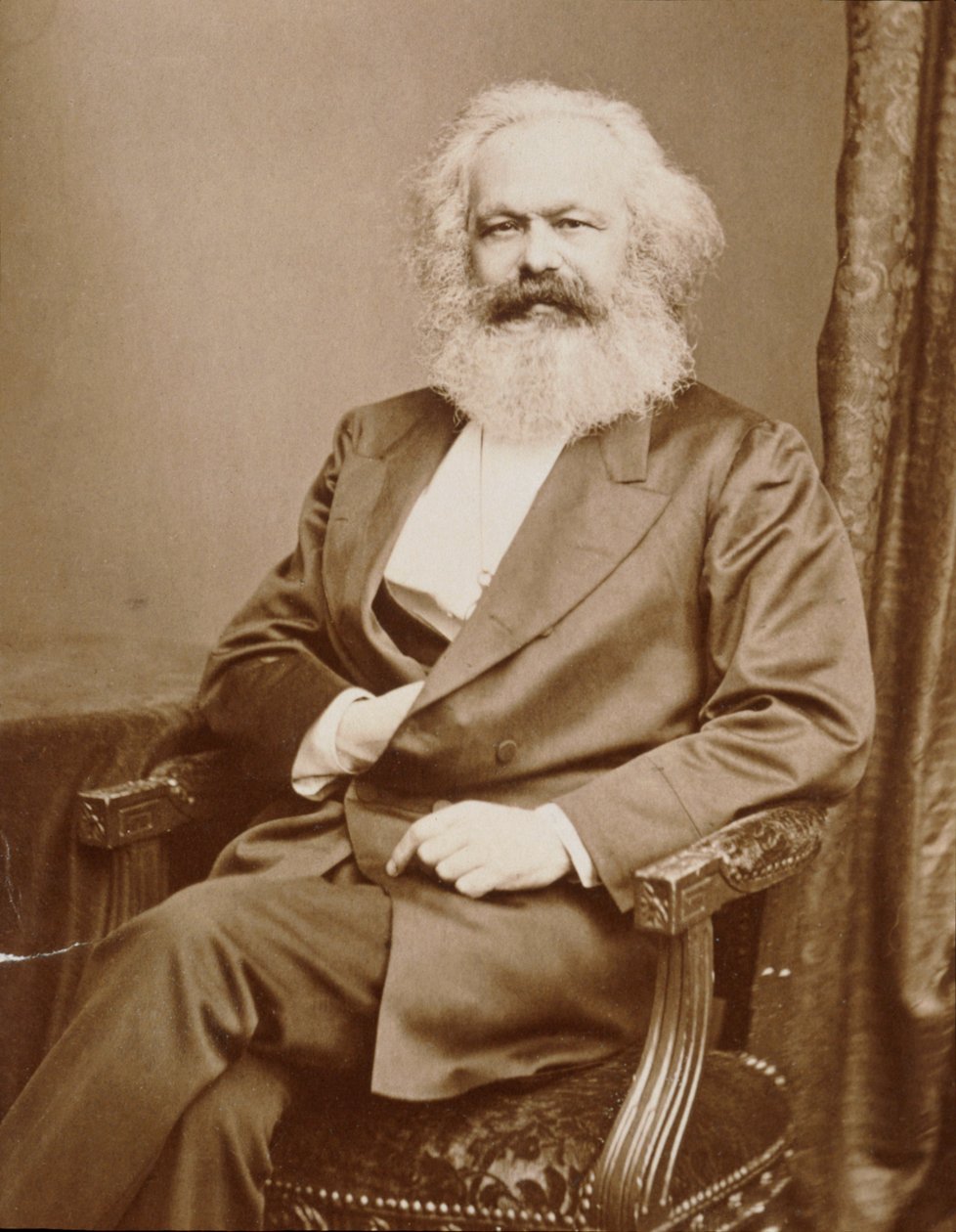 Karl Marx by Unknown photographer