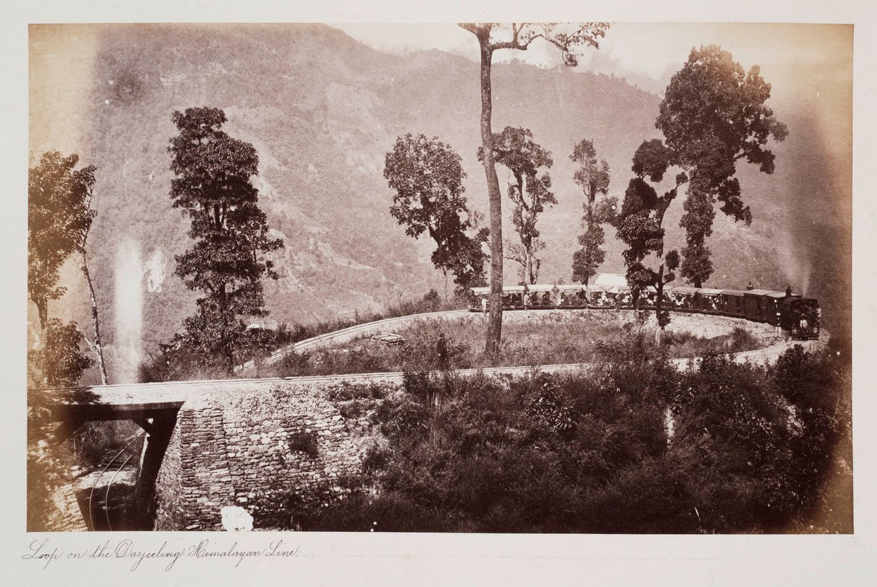 Loop on the Darjeeling Himalayan Line, c.1885 by Unknown photographer