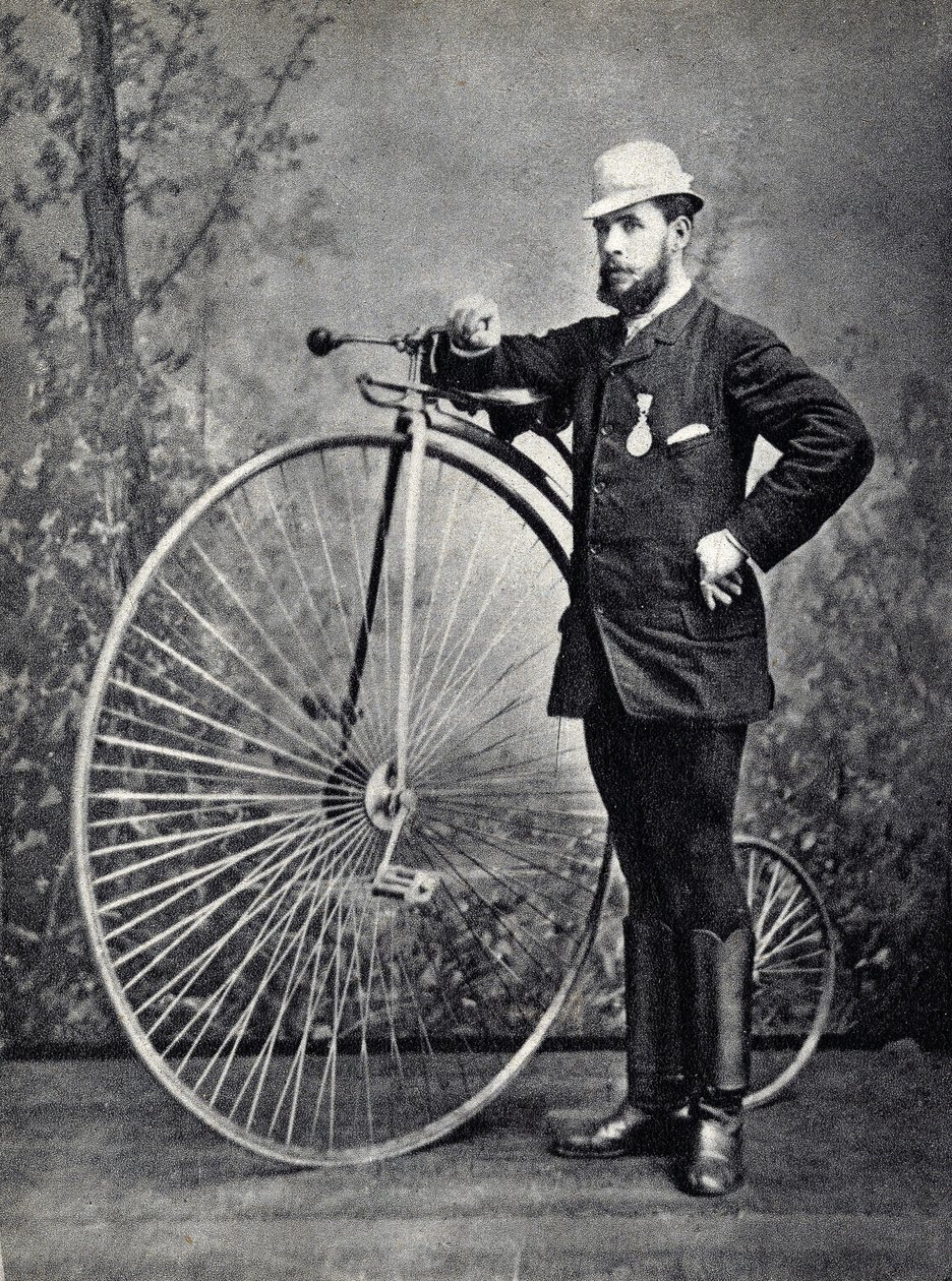 Man Posing with the Big Bi by Unknown photographer