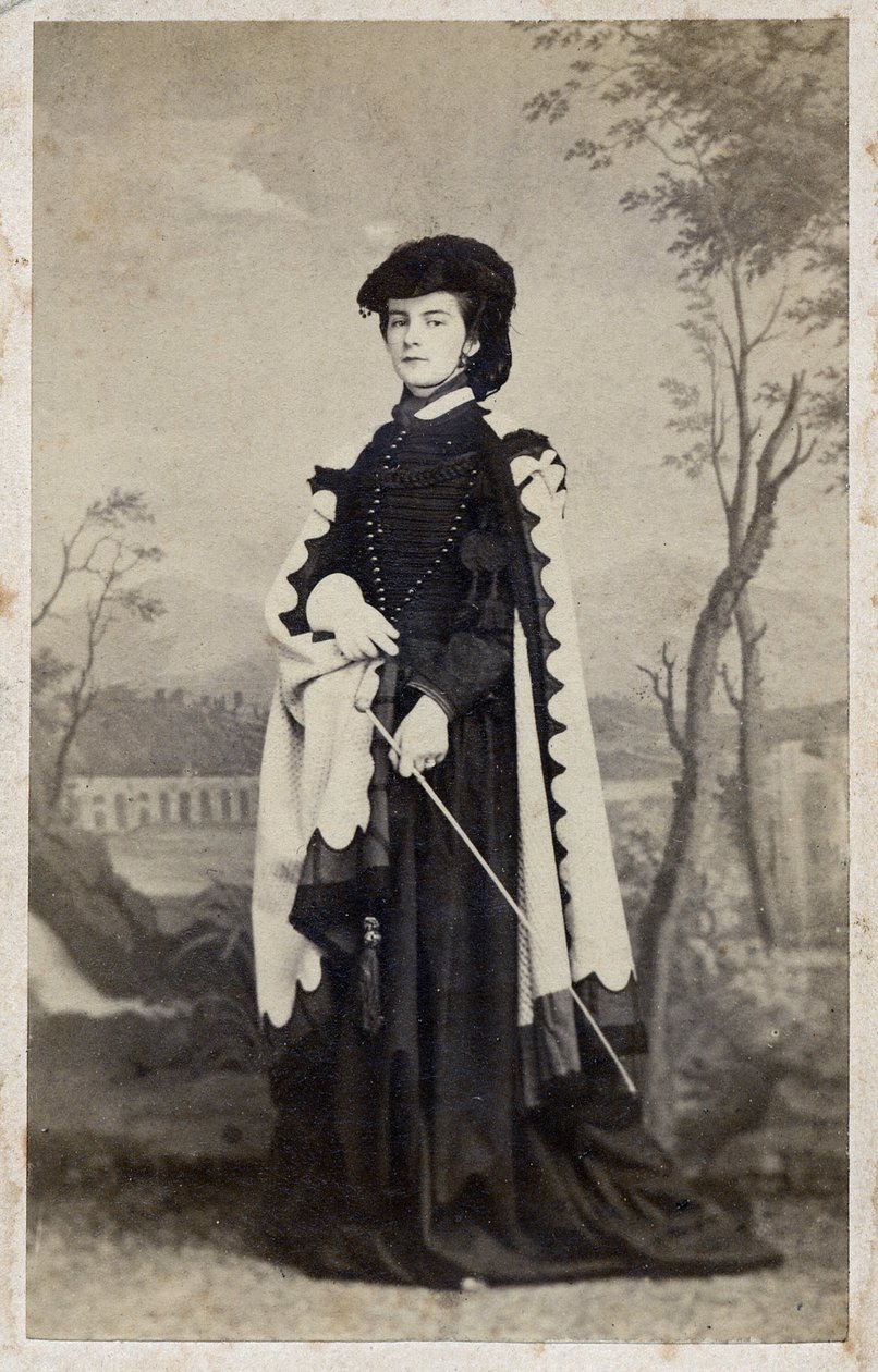 Portrait of Maria Sophie of Bavaria (1861) by Unknown photographer