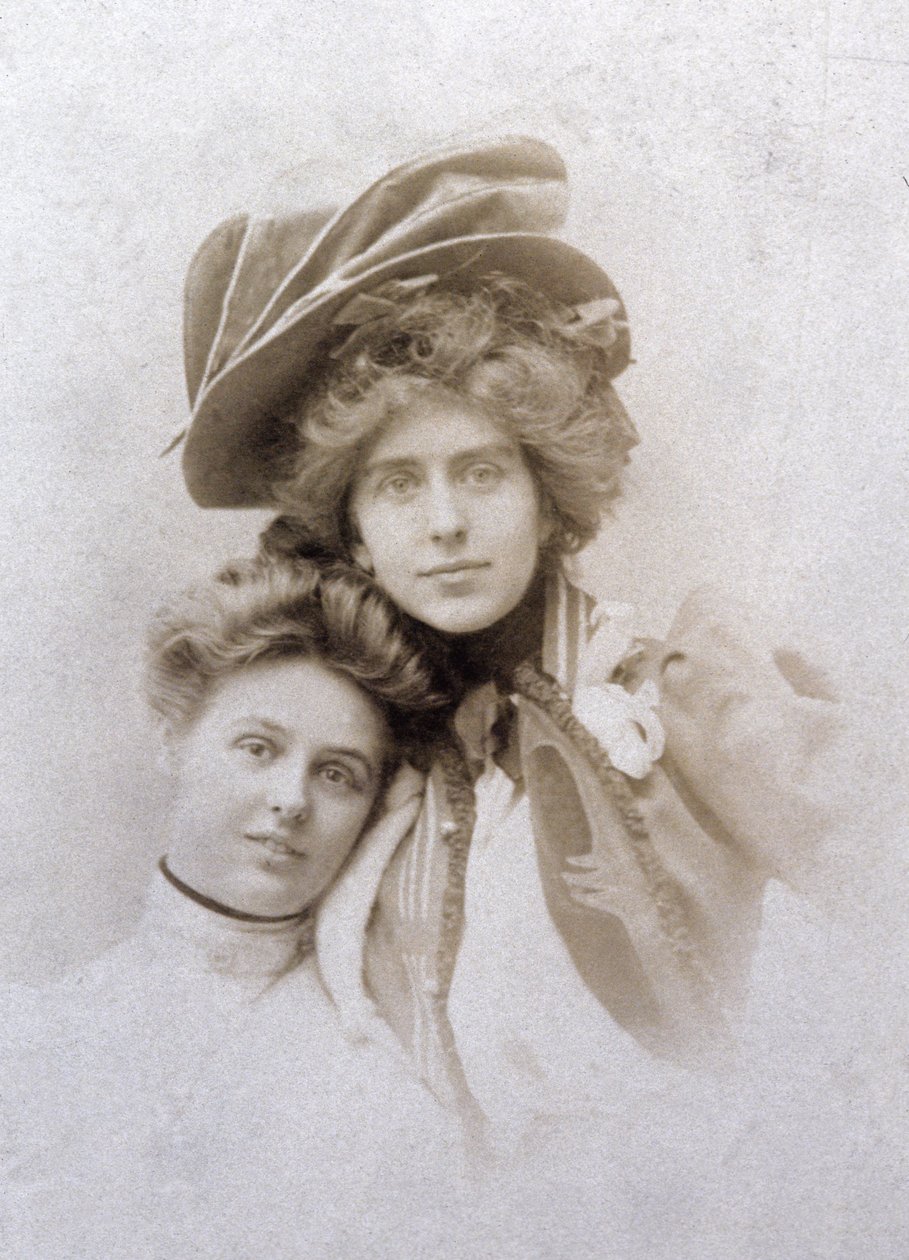 Natalie Clifford Barney and Renee Vivien, France, c.1900 by Unknown photographer