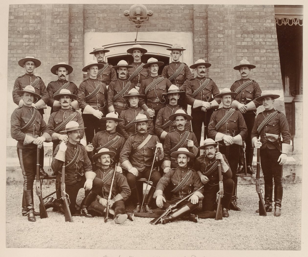 North West Mounted Police, Chelsea Barracks, Diamond Jubilee by Unknown photographer
