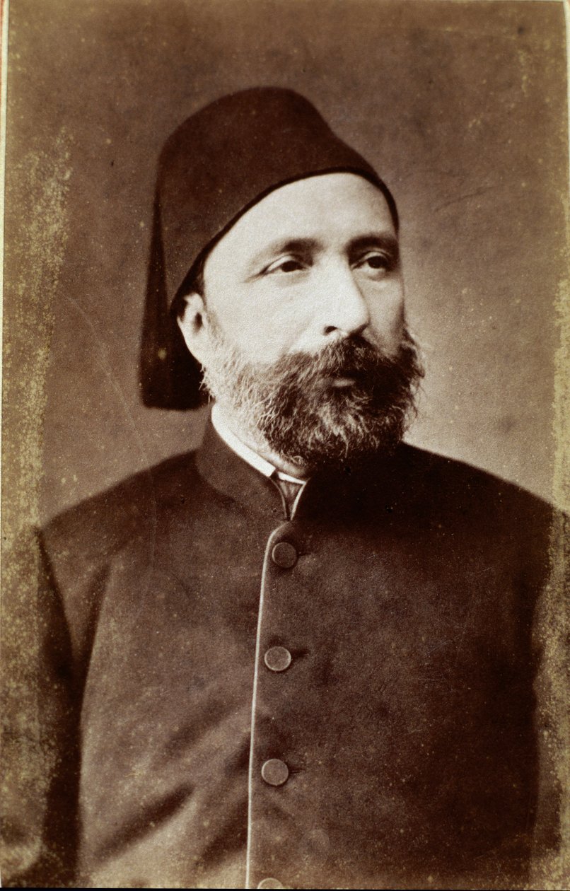 Portrait of Ahmet Mithat Pasha (1822-1883) by Unknown photographer