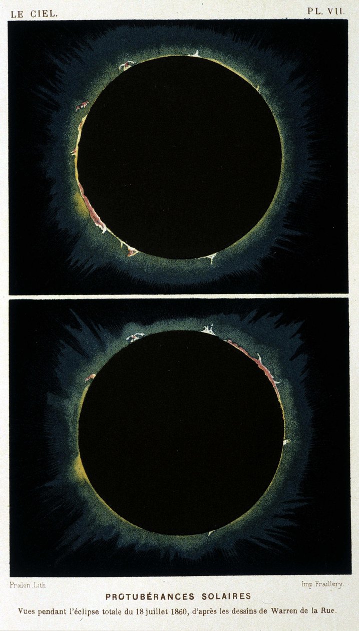 Photograph of the total eclipse of Sun from July 18 by Unknown photographer