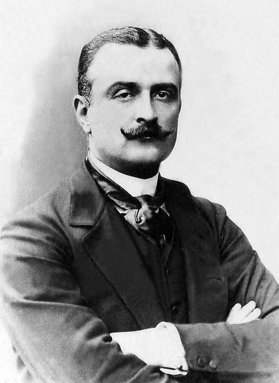 Portrait of Marquis Antoine de Mores, French Adventurer by Unknown photographer