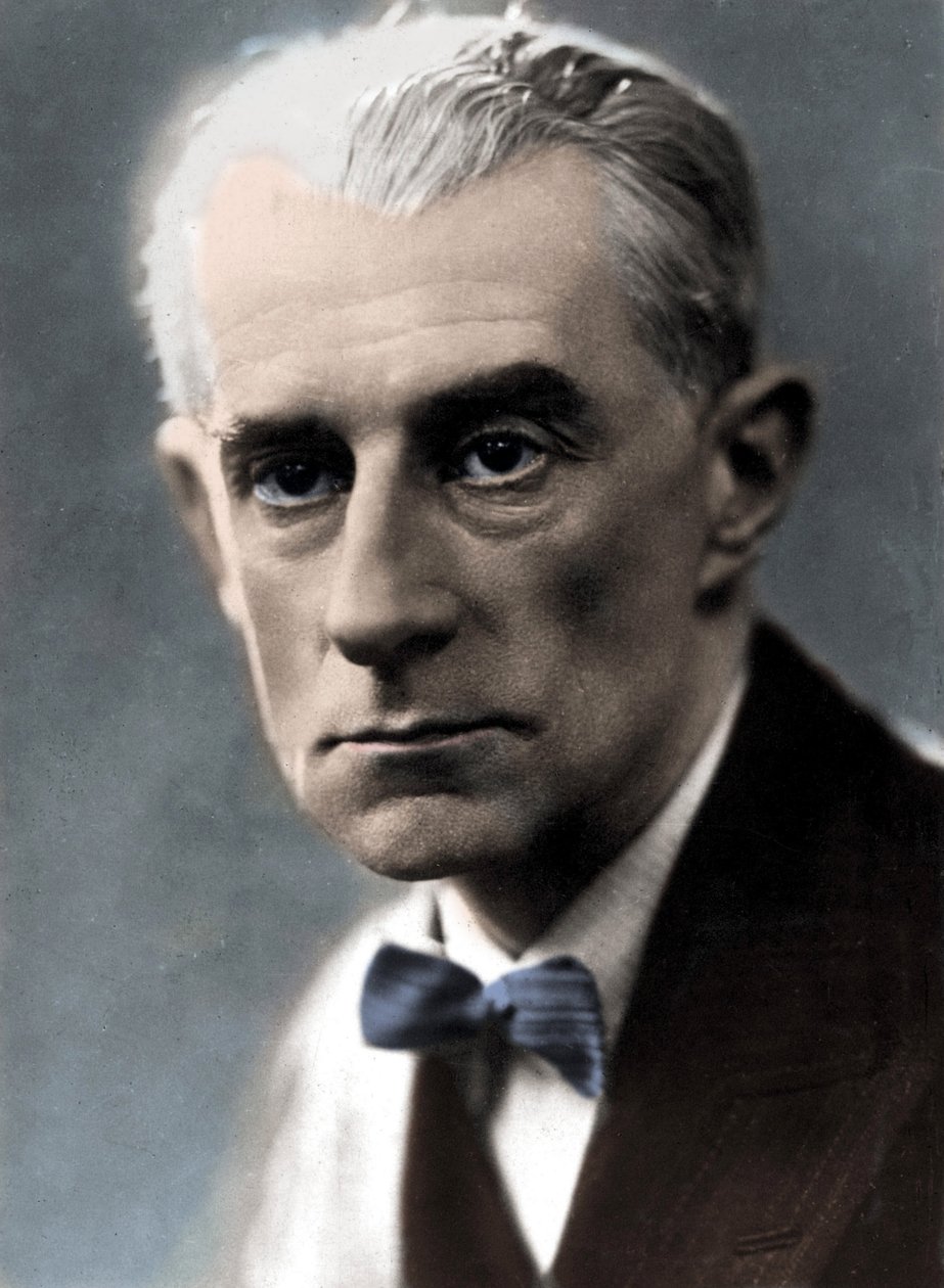 Portrait of Composer Maurice Ravel by Unknown photographer