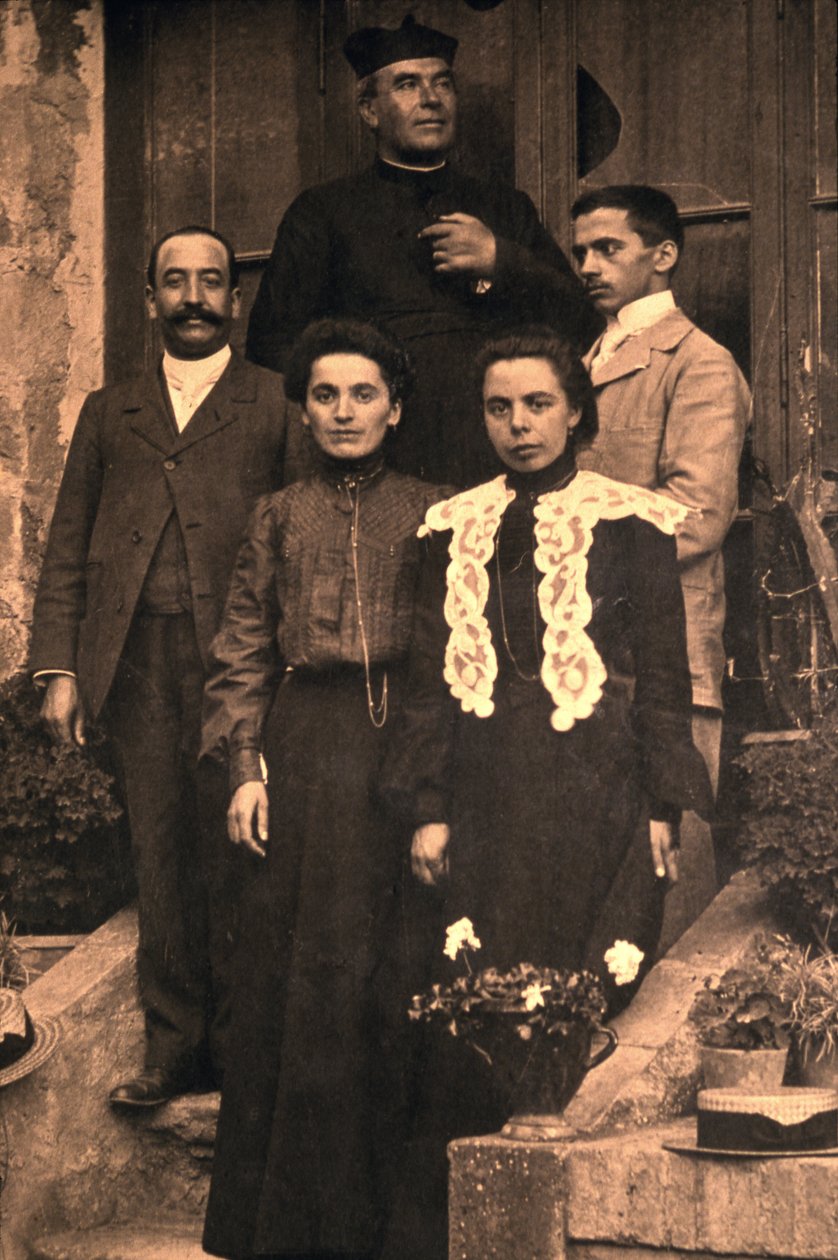 Portrait of Abbe Bérenger Saunière, Rennes-le-Château by Unknown photographer