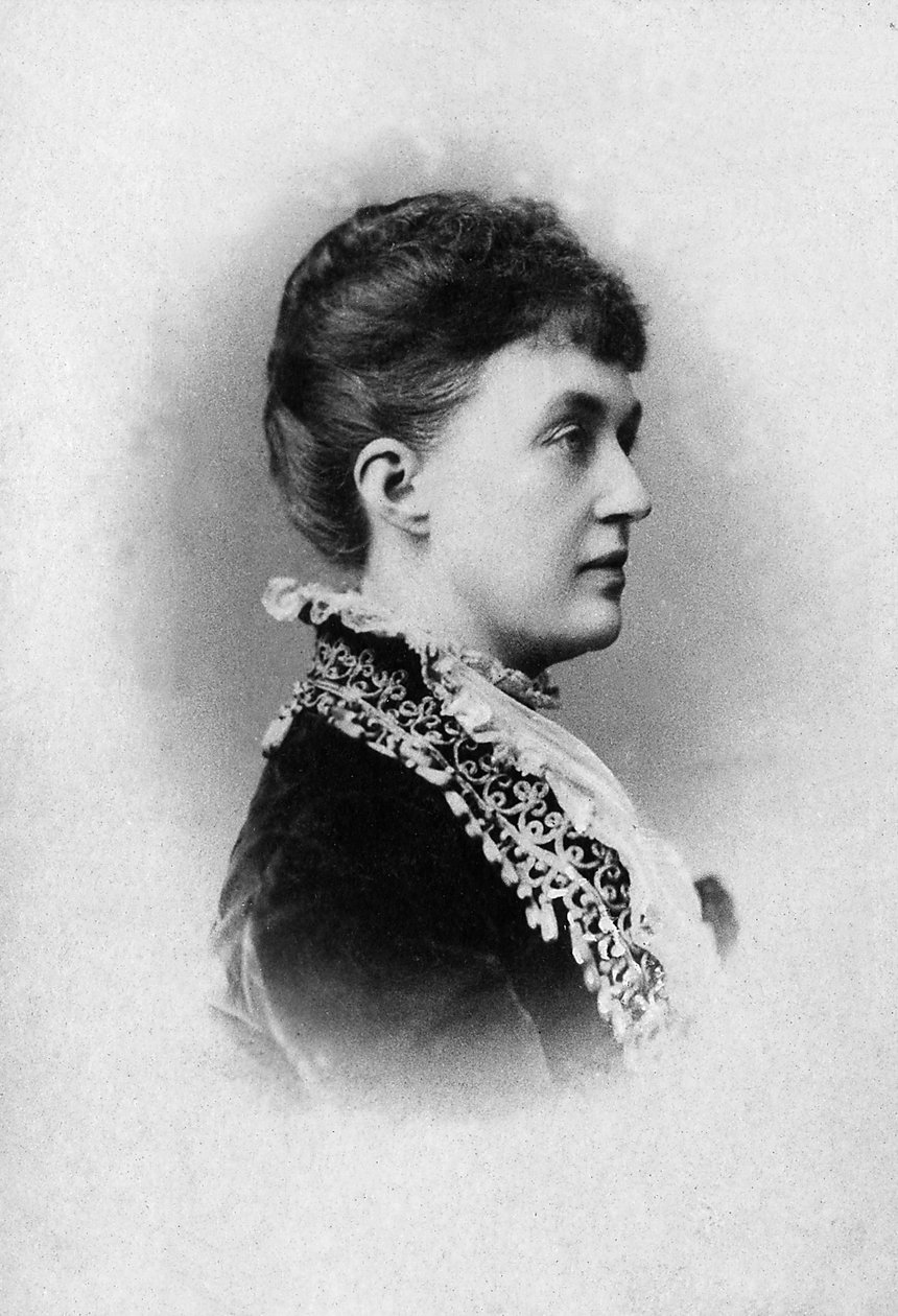 Portrait of Adelaide Marie by Anhalt Dessau (1833-1916), Grand Duchess of Luxembourg by Unknown photographer