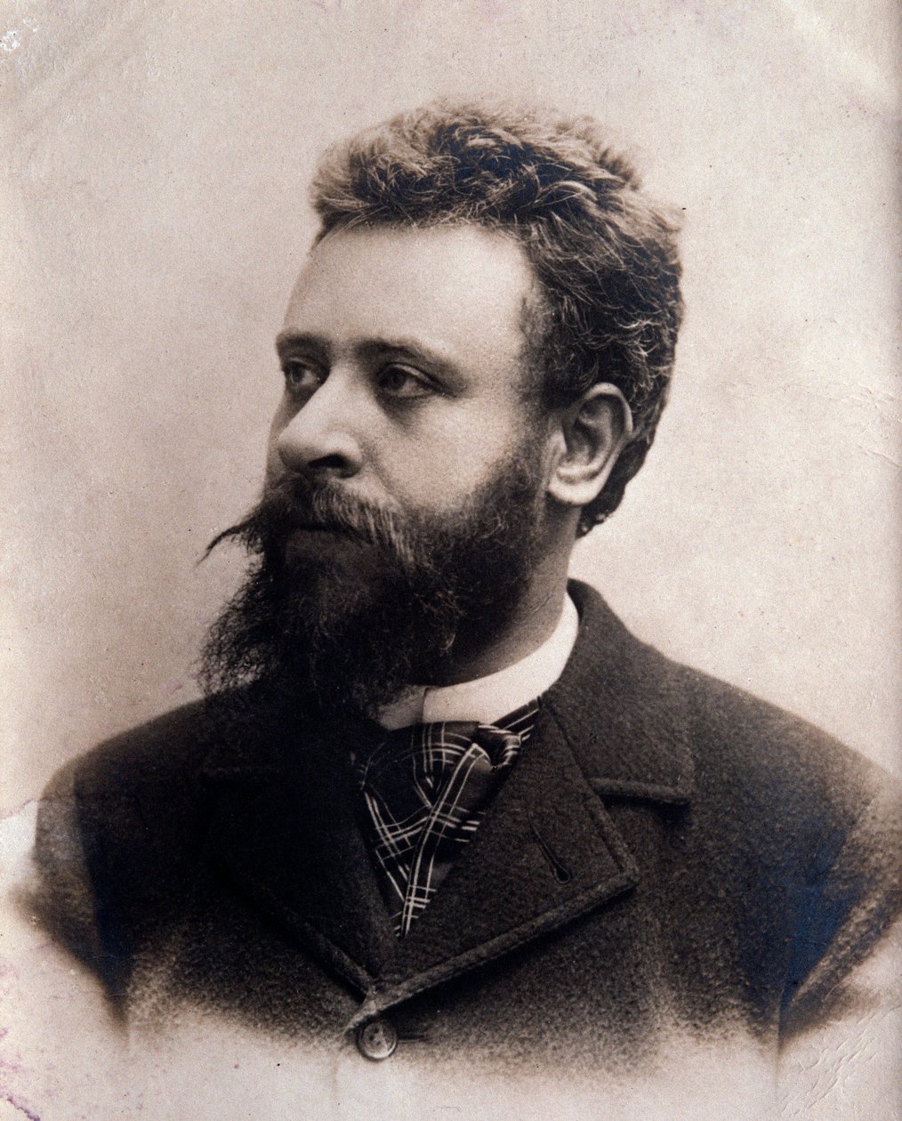Portrait of Alberto Franchetti (1860-1942) Italian composer by Unknown photographer
