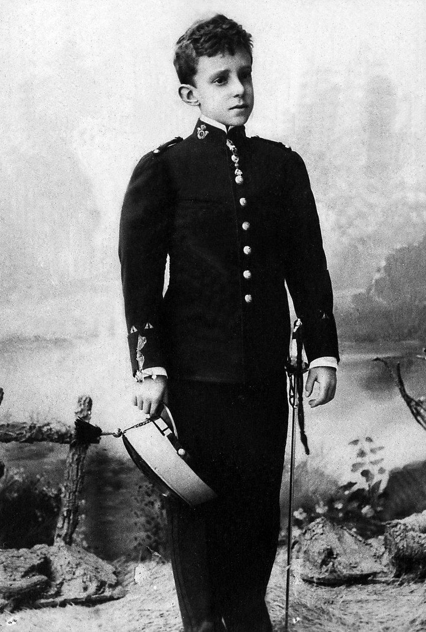 Portrait of Alphonse Leon Ferdinand de Bourbon (1886-1941), Known as Alfonso XIII, King of Spain by Unknown photographer