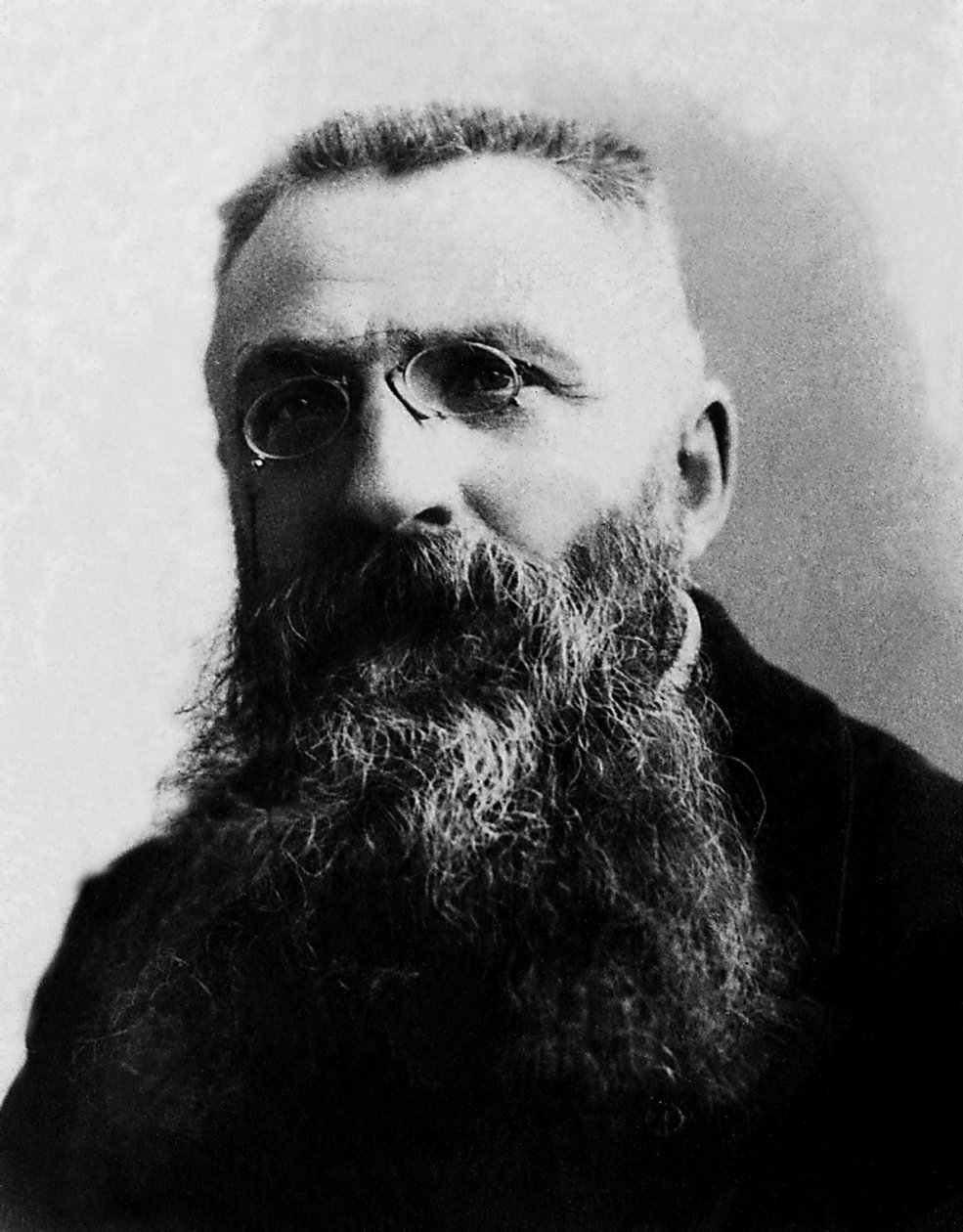 Portrait of Auguste Rodin, French sculptor. by Unknown photographer