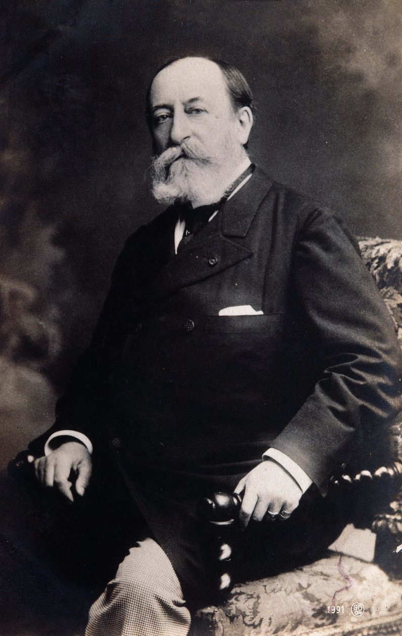 Portrait of Camille Saint-Saëns by Unknown photographer