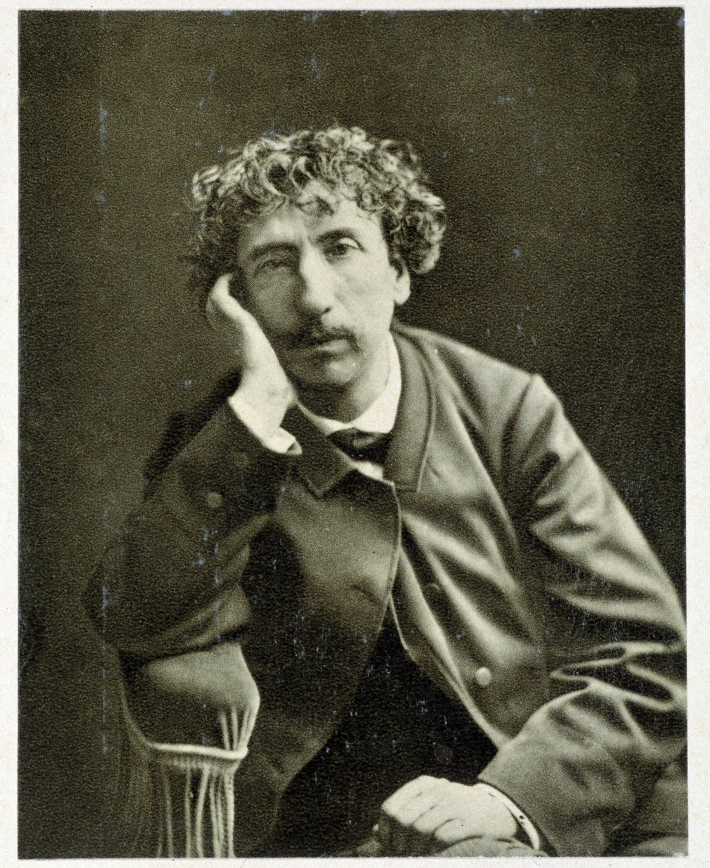 Portrait of Charles Garnier (1825 - 1898) in 1882 by Unknown photographer