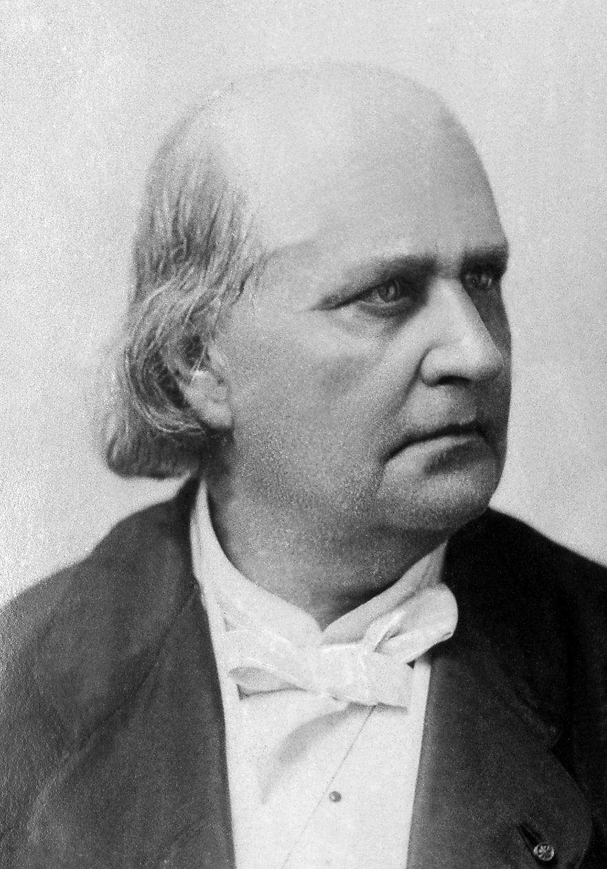 Portrait of Charles Marie Leconte de Lisle (1818-1894), French Playwright by Unknown photographer