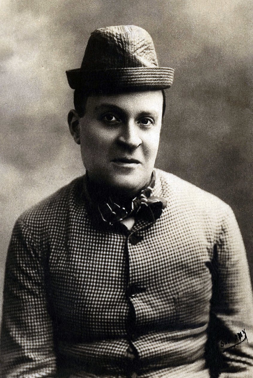Portrait of Dranem, French singer and star of music hall by Unknown photographer